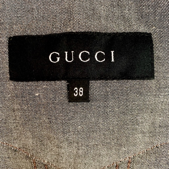 NEW Authentic Gucci Jean Jacket XS - Picture 2 of 8